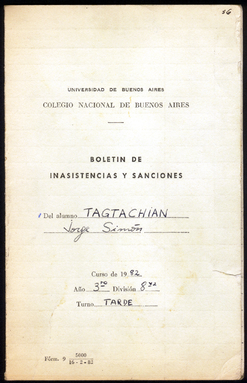 boletin de faltas