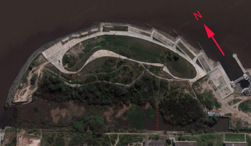 Mapa Reserva Ecolgica Costanera Norte (RECN)
